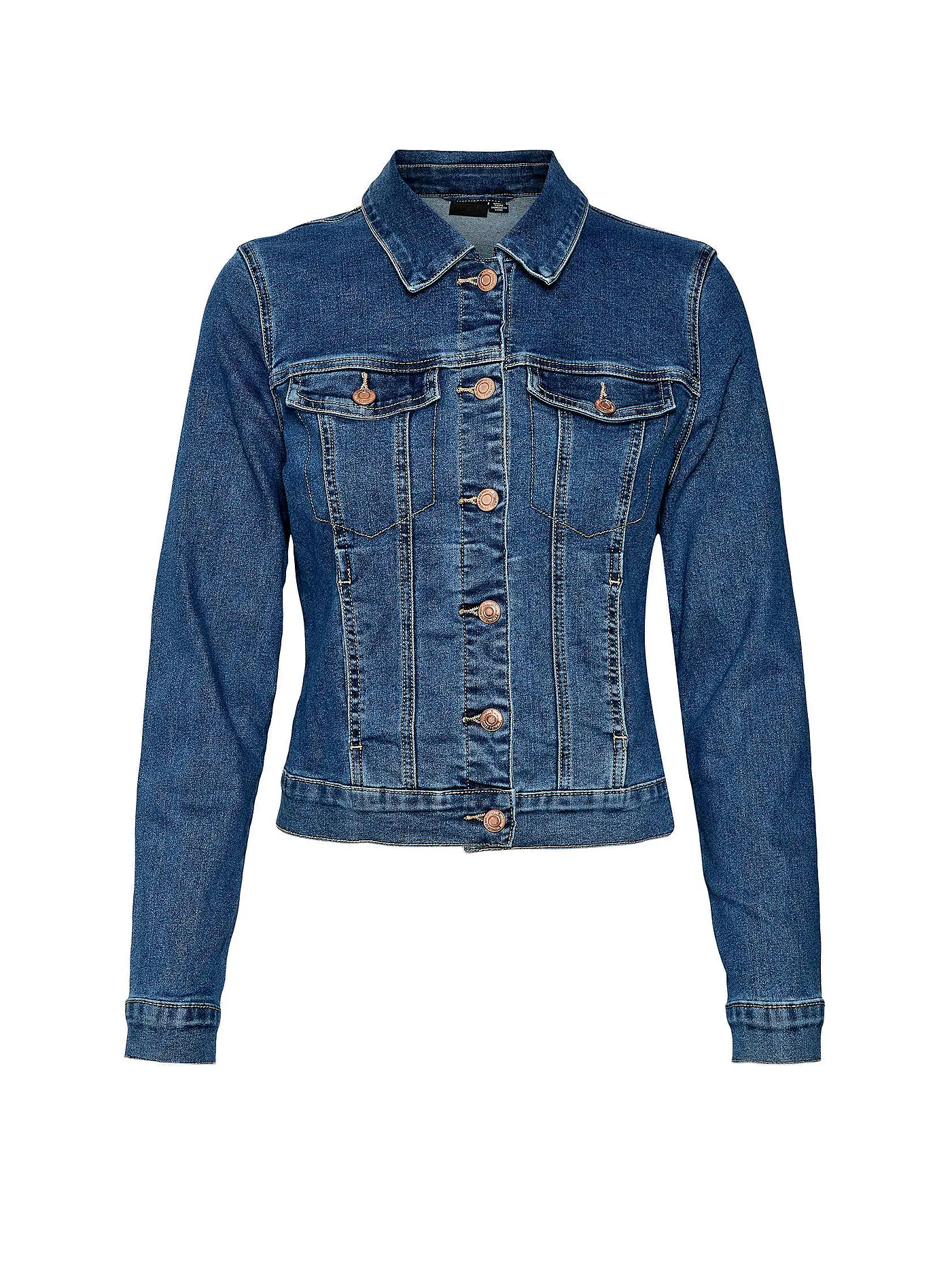VERO MODA | Jeansjacke Slim Fit VMLUNA | blau